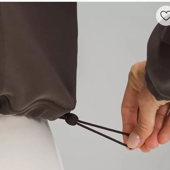 NWT Lululemon Brushed Softstreme Half Zip Size 2 - Picture 7 of 7